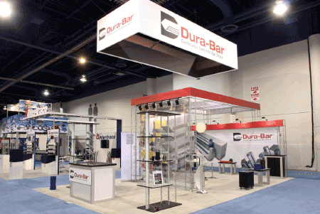 Dura-Bar trade show display